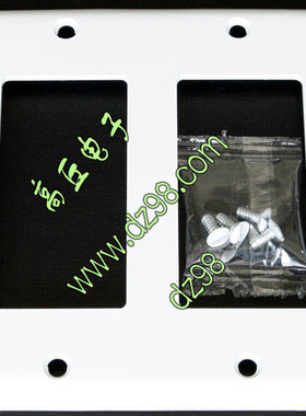 全新出口 115x117 白色 墙壁 开关 插座 2位 面板 家装面板 美标