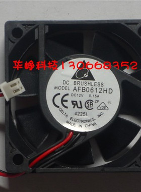 原装 Delta/台达 6020 DC12V 0.15A AFB0612HD CPU 散热风扇