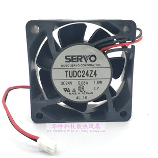 24v 6025 0.08A 6CMM散热风扇2线 SERVO原装 25MM TUDC24Z4