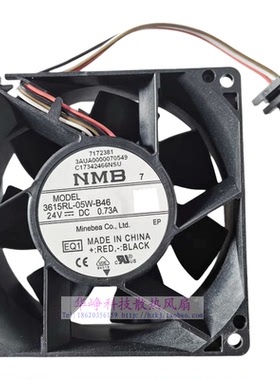 全新原装NMB 9238 24V 3615RL-05W-B36 3615RL-05W-B46散热风扇