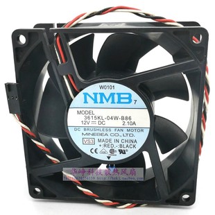 NMB 12V 2.1a 3615KL 9cm B86原装 9238 J0531散热风扇 04W