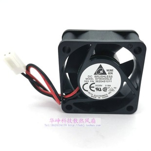 台达4020 0.16A静音双滚珠风扇4CM2线 Delta EFB0405LD全新原装