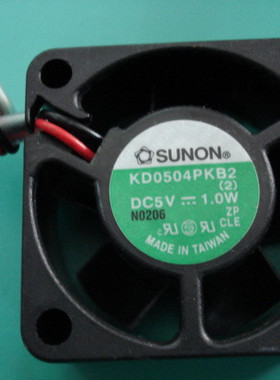 全新原装SUNON/建准4020 DC5V 1.0W KD0504PKB2 4cm静音散热风扇
