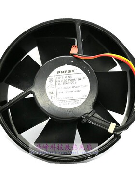 TYP7118N/2原装ebmpapst 15038 DC48V 12W散热风扇15CM3线