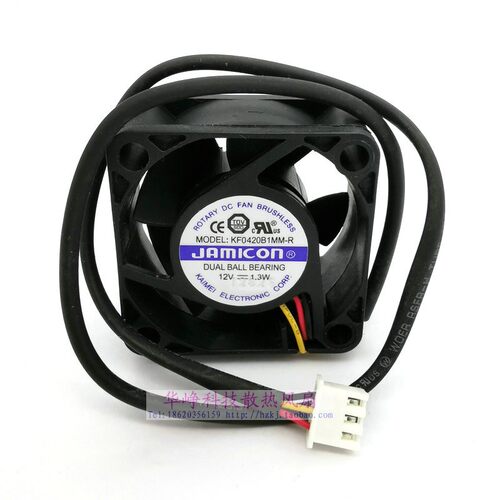 KF0420B1MM-R全新原装4020 12V 1.3W散热风扇KF0420B1HS-R HZDO