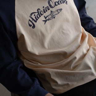 IVY Tee藤校运动复古长袖 League Athletic 体恤 Vintage CITYDIVE