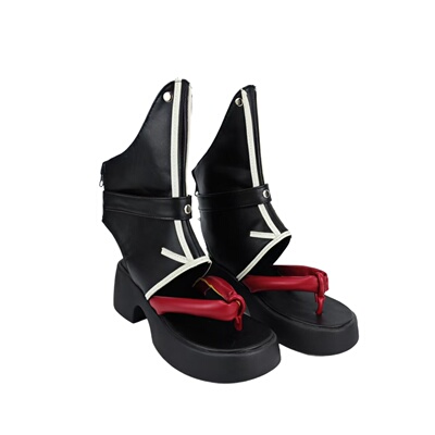 198宫本武藏cos鞋定做cosplay靴子动漫游戏鞋定制