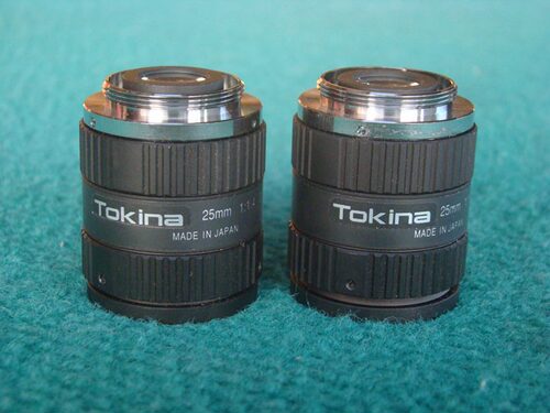 日本产TOKINA 25mm 1:1.4 2/3 镜头 9成新无划痕 镜片好