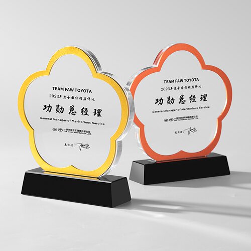 奖杯定制定做比赛金银铜优秀员工儿童学生公司年会创意小水晶金属