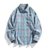 2025春季新款男格休闲长袖衬衫C6300P38，男装衬衫，星座1106-2（原1111B）