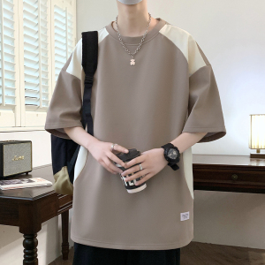 2025夏季新款休闲男T恤 TX8016小码 P25大码P28货源充足图片