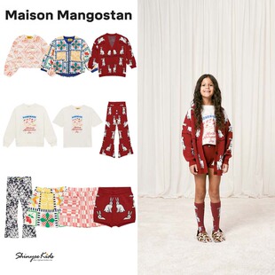 Shinyee mangostan aw24印花棉服外套半裙卫衣T恤裤 子 maison