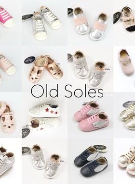 5Z清仓 澳洲old soles牛皮宝宝儿童学步鞋 公主鞋休闲皮鞋平底鞋
