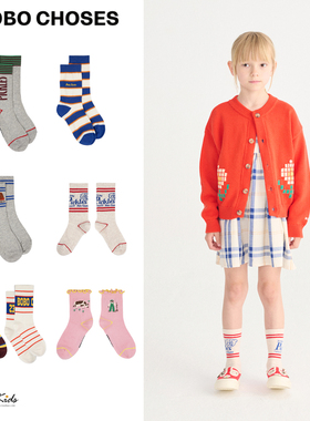 Shinyee▲bobo choses ss26春夏儿童休闲短袜字母袜子