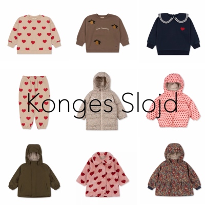 4折清仓 konges slojd 秋冬儿童棉服大衣外套加绒卫衣休闲裤长裤