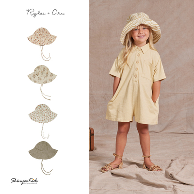 ryleeandcru儿童系带太阳帽