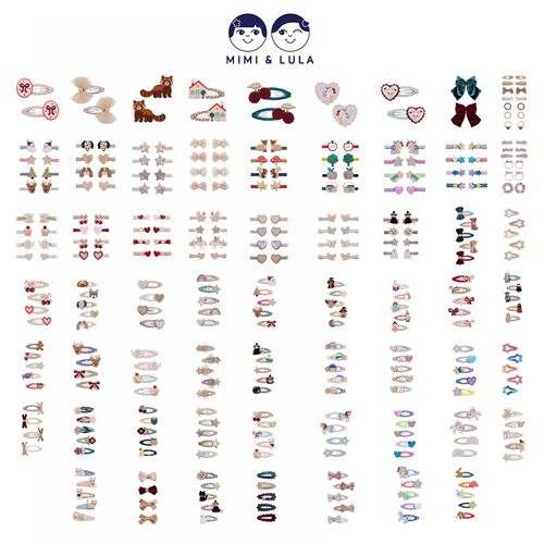 85ZShinyee▲mimi lula aw26秋冬新款女童创意手工发夹发卡发饰