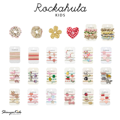 Shinyee▲rockahula ss26女童独角兽发绳发圈 蝴蝶结爱心头绳