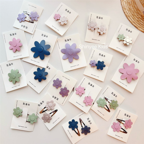 Shinyee▲Rae 第九期 儿童手工发夹花朵亮片猫咪发卡发绳发圈发饰