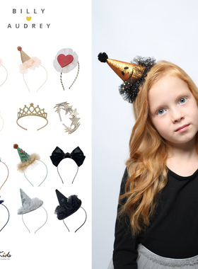 7ZShinyee▲billy audrey aw25儿童发箍 圣诞万圣节头饰 生日发箍