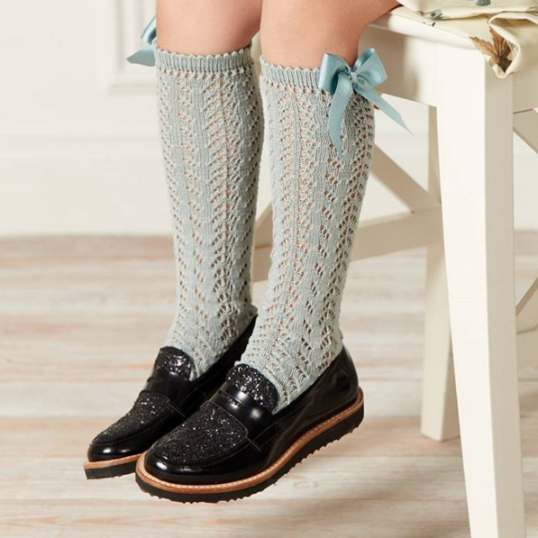 Not returned Spain Condor girl Infants A summer Hollow bow Medium hose 2519/2in the Children/Baby/Family fitted , Children's socks( 0-16 Years)  category - from Buy2taobao.com to provide professional Taobao agent buy service