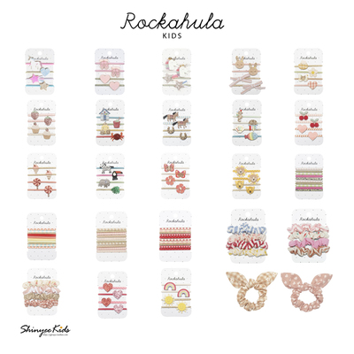 7ZShinyee▲rockahula ss25女童发饰发圈小动物头绳蝴蝶结发绳