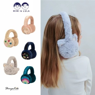 aw25秋冬新款 lula 儿童可爱防寒毛绒耳罩保暖耳套 mimi Shinyee