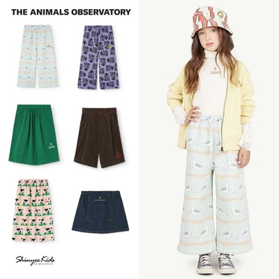 Shinyee▲TAO aw24儿童印花潮流长裤 五分裤 甜美中长款半裙