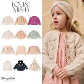 毛衣 5ZShinyee 披风斗篷 aw25秋冬女童针织衫 开衫 Louise Misha