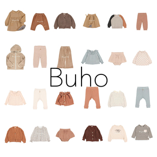 3折清仓 buho秋冬儿童衬衫T恤卫衣针织开衫 连衣裙半裙 打底裤