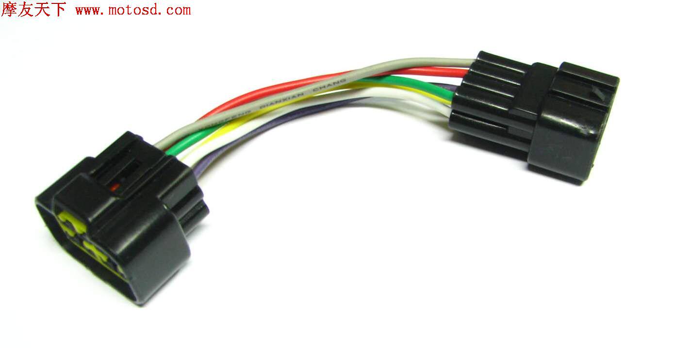 改装点火器转接线国三转国二福喜RSZ鬼火巧格福禧花嫁车玩JOG专用