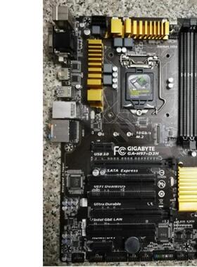 技嘉Gigabyte/技嘉H97-D3H Z97主板1150针带M.2支持4790K