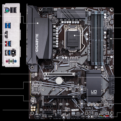 技嘉Z4901011代主板DDR4