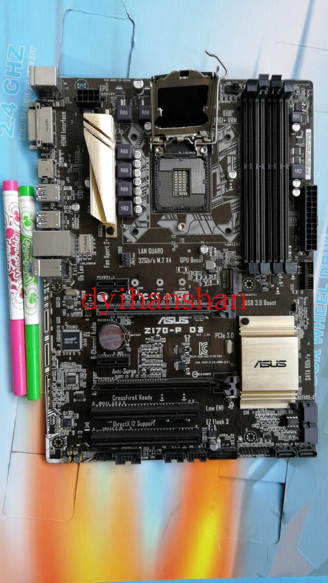 asus/华硕z170-p z170-k 魔改6789代b360 z270主板1151 ddr4 集显