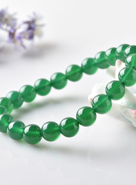 男女款素圈天然水晶手串经典