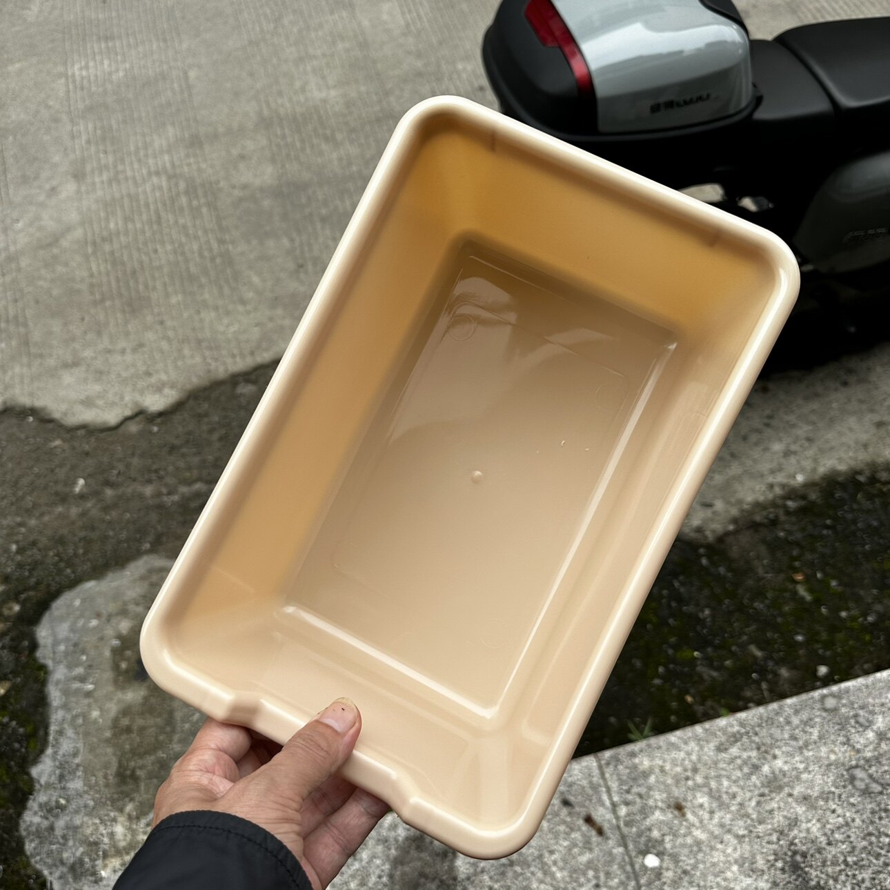 幼儿园教具篮家庭多色塑料储物筐无盖叠加收纳箱积木玩具框收纳盒