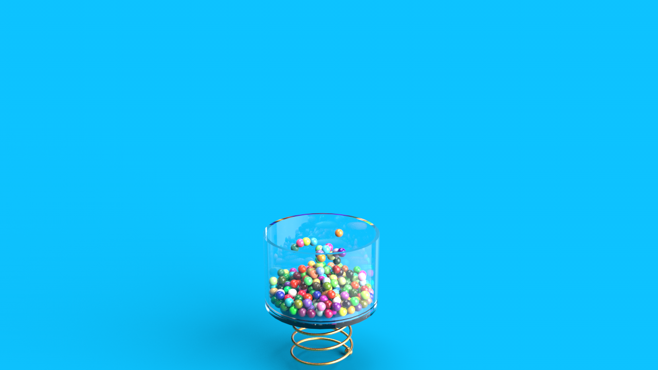 c4d动力学弹簧连接动画跳动小球c221105c4d动画工程三维c4d源文件