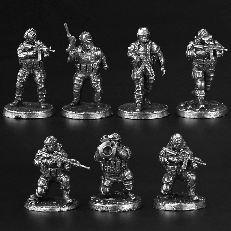 现代战争高危护卫队士兵人模型