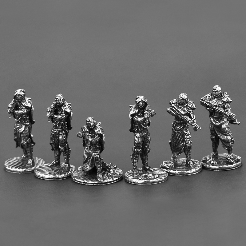 金属废土部队兵人手办