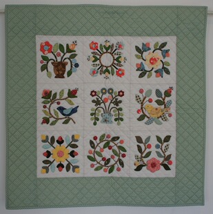 柴田明美巴尔的摩拼布壁饰材料包 不是成品