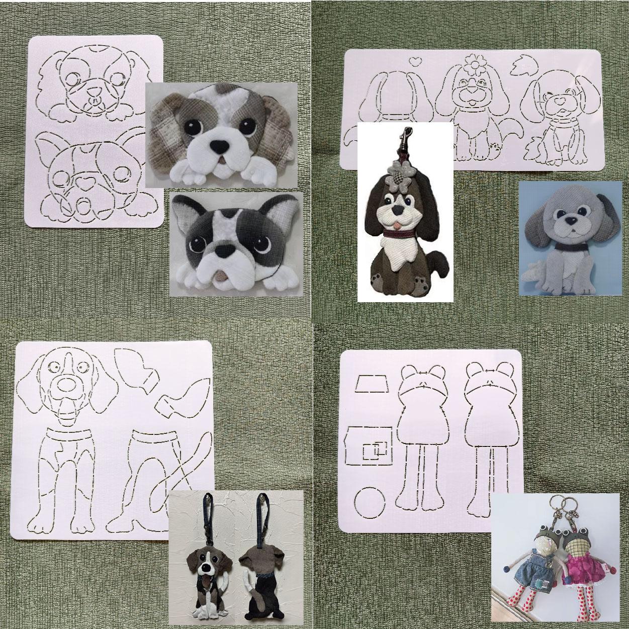 只卖图纸手工布艺DIY实物11
