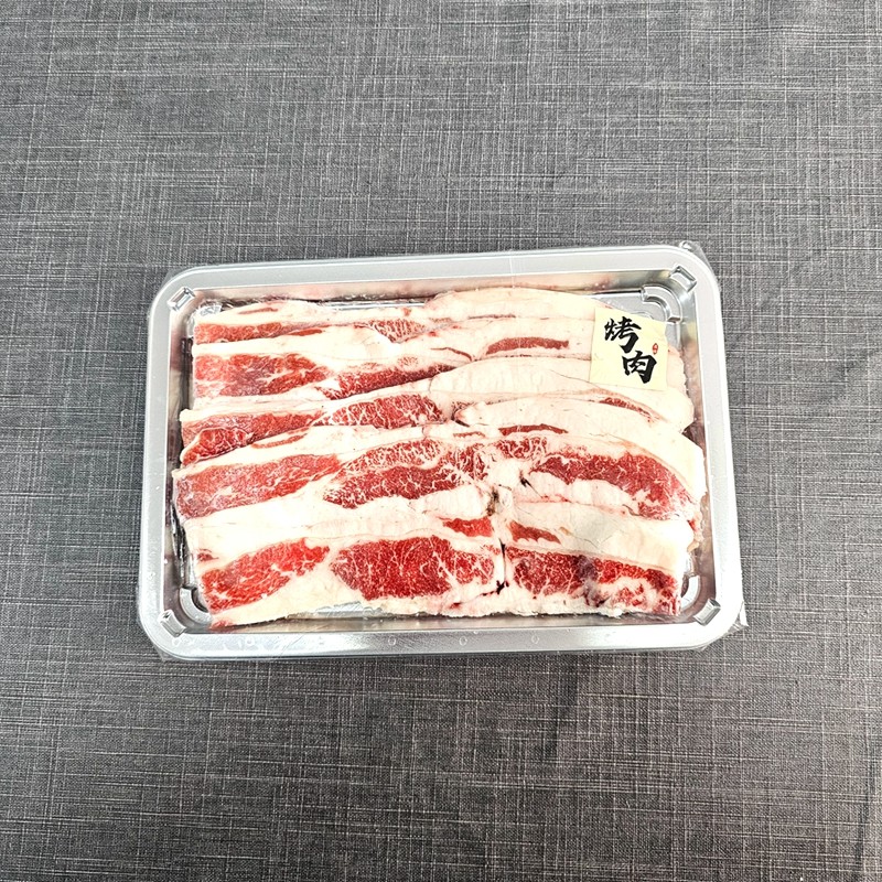安格斯后胸肥牛（烤肉片） 250克 原切烤肉片  谷饲 黑安格斯