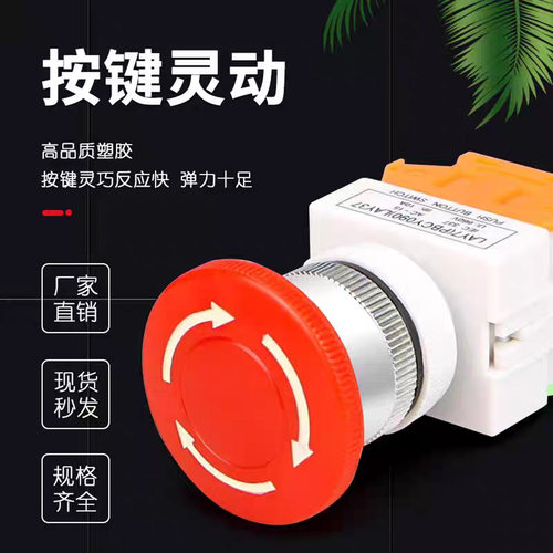 RENXI急停开关LAY37-Y090-11ZS