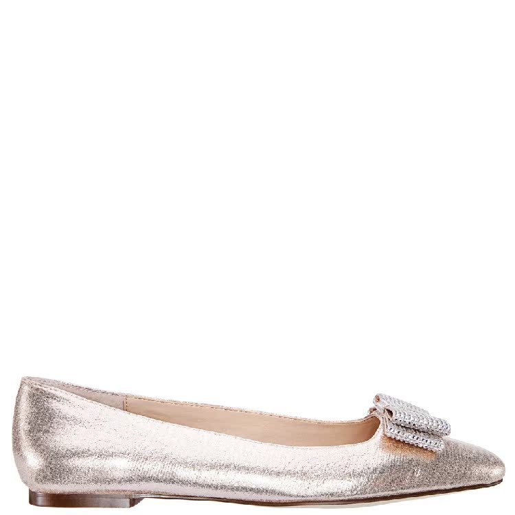 nina美国银色新娘高跟鞋