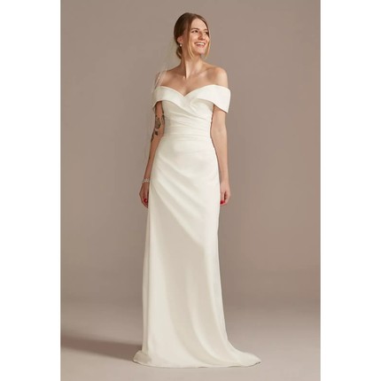 2025 02美国直邮专柜正品代购DB studio新娘结婚长裙白色抹胸婚纱