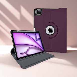 ipadPro11寸保护壳2024Air6平板套ipad case电脑支架10代硬10.9寸带笔槽2025Air7旋转10.2防弯mini6防弯高档