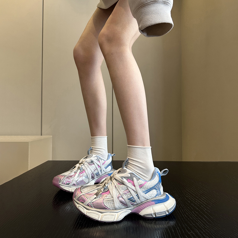 韩版蜘蛛侠老爹鞋女网面时尚百搭