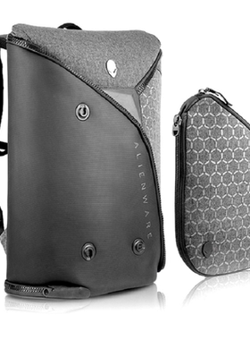 外星人alienware电脑包巡航者异星者15.6 17.3寸笔记本M15 M17 M18寸双肩背包带防雨罩