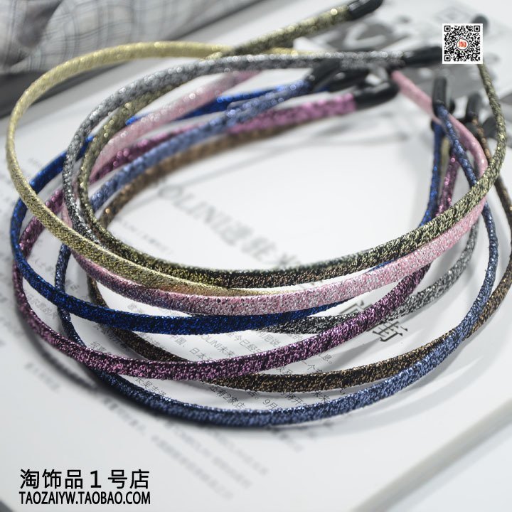 diy手工毫米头箍金银半成品发饰