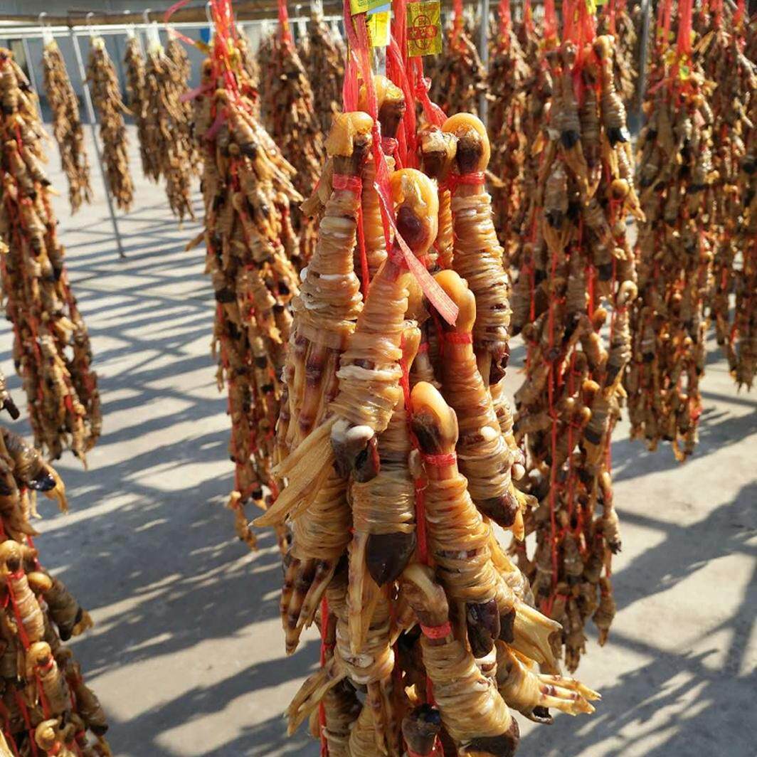 安徽特产水阳三宝腌制鸭脚包咸货